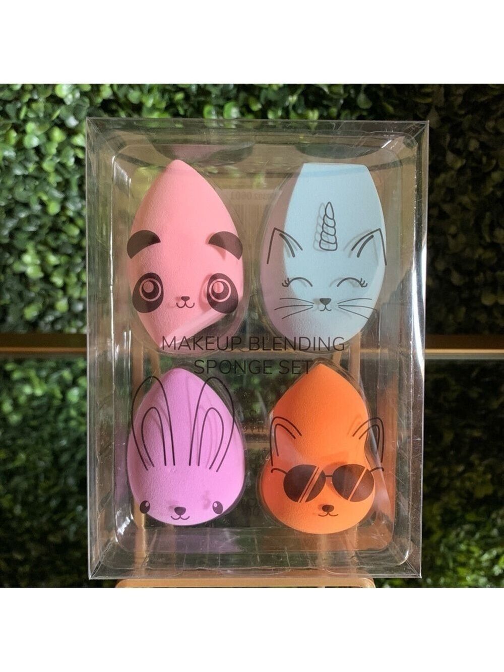 M2U NYC Makeup Blending Sponge Set | NEW | Beauty Blender 4 Pack Box Set